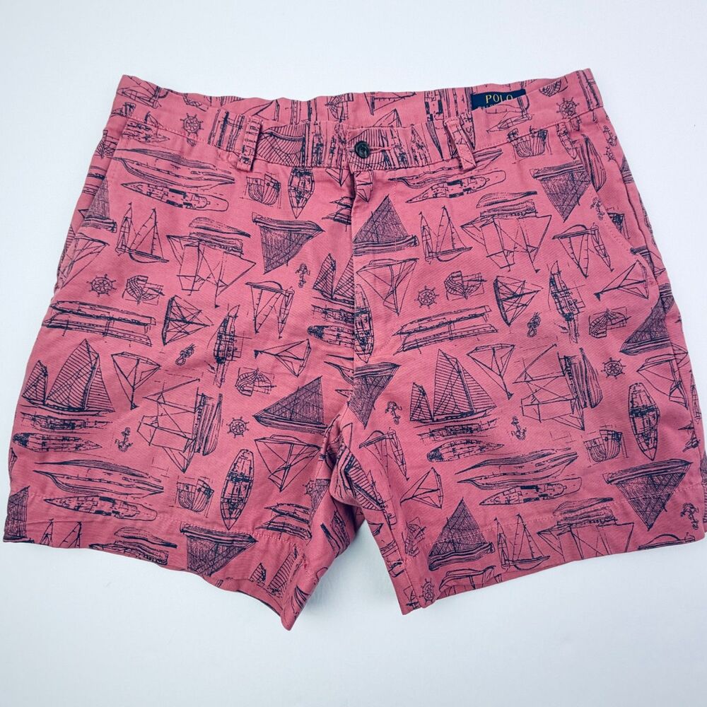 Polo Ralph Lauren Nautical Sailboat Shorts 35